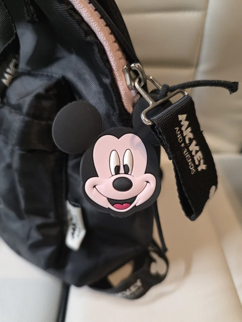 Mickey Mouse Kids Bag Charm Keyring